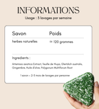 Savon Solide Anti-Chute & Pousse Herbes Naturelles
