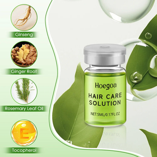 Hair Regrowth System Advanced Hair Growth Treatment with Ginseng Rosemary Oil & Ginger Root Thickening Hair Ampoule Serum